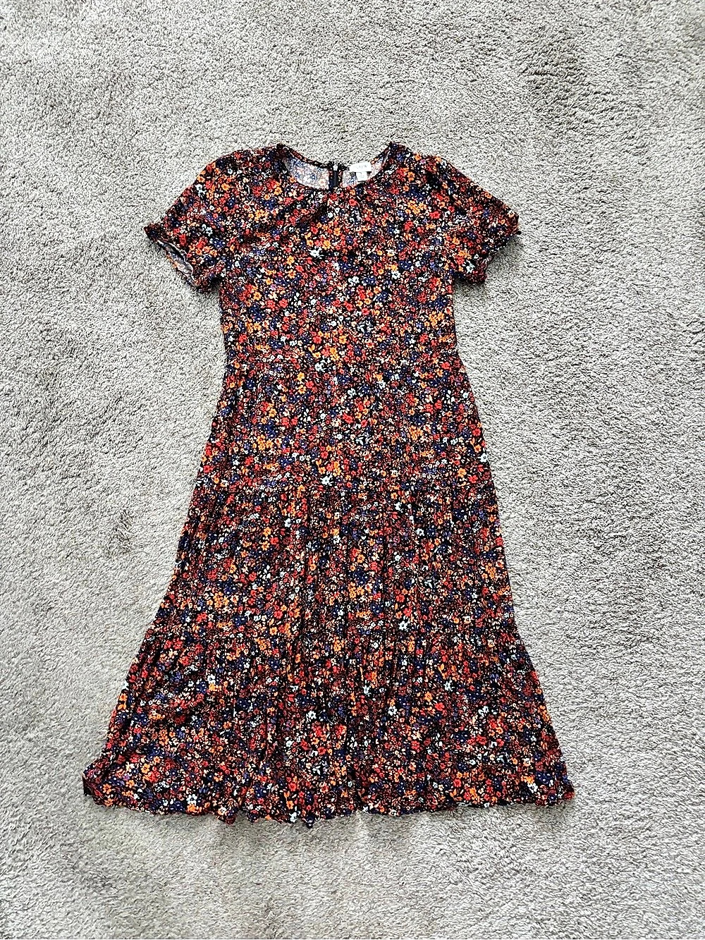 J.CrewWomen’s Small Floral Midi Dress